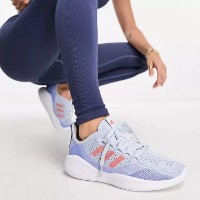 Adidași pentru dame Adidas Fluidflow 2.0 Halo Blue/Solar Red/Blue Dawn, s.36 imaginea #7 — magazin online Desire.md