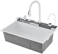 Chiuvetă de bucătărie iSink P31 Alb (1305892) imaginea #11 — magazin online Desire.md