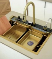 Chiuvetă de bucătărie iSink P31 Aur (1305893) imaginea #10 — magazin online Desire.md