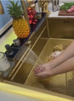 Chiuvetă de bucătărie iSink P31 Aur (1305893) imaginea #11 — magazin online Desire.md