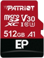 Сard de memorie Patriot 512Gb LX Series microSD Class10 UHS-I A1 (V30) + SD adapter (PEF512GEP31MCX)