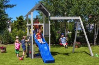 Игровой комплекс Fungoo Carol 2 Grey&White фото №2 — интернет-магазин Desire.md