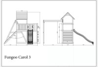 Игровой комплекс Fungoo Carol 3 Grey фото №8 — интернет-магазин Desire.md