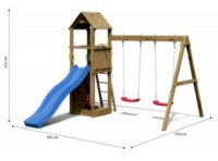 Игровой комплекс Fungoo Flappi Brown фото №6 — интернет-магазин Desire.md