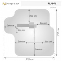 Игровой комплекс Fungoo Flappi Brown фото №2 — интернет-магазин Desire.md