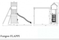 Игровой комплекс Fungoo Flappi Brown фото №4 — интернет-магазин Desire.md