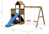 Игровой комплекс Fungoo Floppi Brown фото №10 — интернет-магазин Desire.md