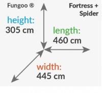 Игровой комплекс Fungoo Fortress Spider фото №9 — интернет-магазин Desire.md