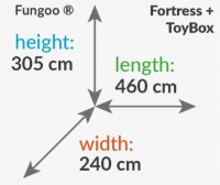 Игровой комплекс Fungoo Fortress Toybox фото №6 — интернет-магазин Desire.md