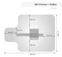 Игровой комплекс Fungoo Fortress Toybox фото №7 — интернет-магазин Desire.md