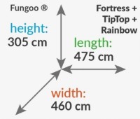 Игровой комплекс Fungoo Fun Gym Fortress Tiptop Rainbow Spider+ фото №9 — интернет-магазин Desire.md