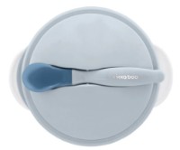 Bol cu ventuză și lingură cu senzor de temperatură Kikka Boo Blue (31302040126) imaginea #2 — magazin online Desire.md