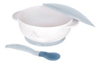 Bol cu ventuză și lingură cu senzor de temperatură Kikka Boo Blue (31302040126) imaginea #3 — magazin online Desire.md