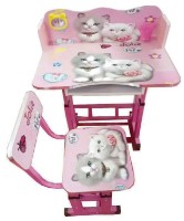 Bancă pentru copii cu scaun 4Play Jonie Pet Pink