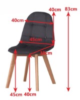 Scaun Xenos Tony Grey imaginea #4 — magazin online Desire.md