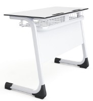 Школьная парта с полкой Edumob D01-25142 фото №1 — интернет-магазин Desire.md