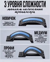 Тренажер-мостик для растяжки спины 4Play Back Stretching  фото №5 — интернет-магазин Desire.md