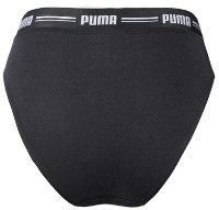 Женские трусы Puma Women V-Shape High Waist Brief 2Pack Black, s.L