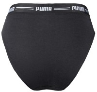 Сhiloţi dame Puma Women V-Shape High Waist Brief 2Pack Black, s.S imaginea #2 — magazin online Desire.md