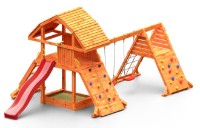 Complex de joacă Fungoo Giant Spider Double Red