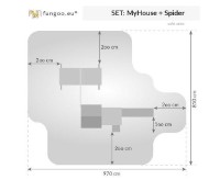 Игровой комплекс Fungoo My House Spider+ фото №2 — интернет-магазин Desire.md