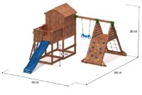 Игровой комплекс Fungoo My House Spider+ фото №3 — интернет-магазин Desire.md