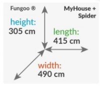 Игровой комплекс Fungoo My Side Spider+ фото №2 — интернет-магазин Desire.md