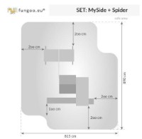 Игровой комплекс Fungoo My Side Spider+ фото №3 — интернет-магазин Desire.md