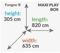 Игровой комплекс Fungoo Play Box My Side Fortress Toybox Rainbow Move+ фото №2 — интернет-магазин Desire.md