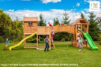 Игровой комплекс Fungoo Sized Plaza My Side Fortress Toybox Rainbow фото №2 — интернет-магазин Desire.md