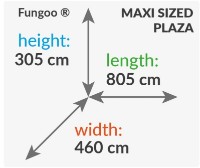 Игровой комплекс Fungoo Sized Plaza My Side Fortress Toybox Rainbow фото №3 — интернет-магазин Desire.md