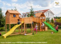 Игровой комплекс Fungoo Sized Plaza My Side Fortress Toybox Rainbow фото №5 — интернет-магазин Desire.md