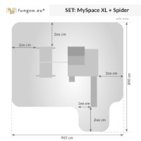 Игровой комплекс Fungoo My Space XL Spider+ фото №8 — интернет-магазин Desire.md