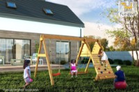 Игровой комплекс Fungoo Spider King with Flat Red Seat фото №7 — интернет-магазин Desire.md