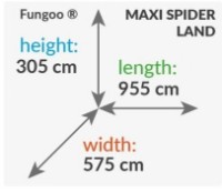 Игровой комплекс Fungoo Spider Land My Space XL Fortress Toybox Rainbow Spider+ фото №3 — интернет-магазин Desire.md