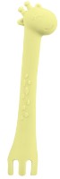 Lingurita de silicon Kikka Boo Giraffe Yellow (31302040083)