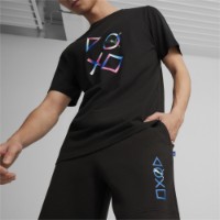 Pantaloni scurți pentru bărbați Puma X Playstation Shorts 8 Dk Puma Black, s.S imaginea #3 — magazin online Desire.md