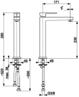 Baterie lavoar Armatura Logon (107946) imaginea #2 — magazin online Desire.md