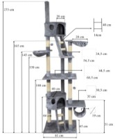 Ansamblu pentru pisici FunFit 3811 XXXL imaginea #4 — magazin online Desire.md