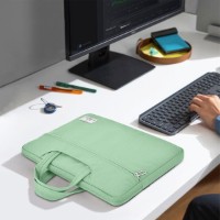 Сумка для ноутбука WiWU 14 Vivi Laptop Handbag Green фото №3 — интернет-магазин Desire.md