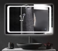 Oglindă baie Bayro Omega 1000x600 Led Touch (115278) imaginea #1 — magazin online Desire.md