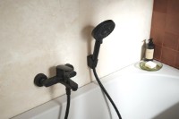 Baterie pentru cadă Armatura Otava Black (117392) imaginea #3 — magazin online Desire.md