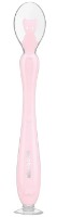 Силиконовая ложка на присоске Kikka Boo Pink (31302040108)