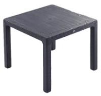 Садовый стол Hola Rattan 0434206 Antracit