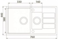 Кухонная мойка Aquasanita Helika Eco-4-Blue Grey фото №2 — интернет-магазин Desire.md