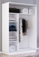 Dulap cu uşi glisante Mobildor-Lux Fox Mirror 130x230 White (fox6110) imaginea #2 — magazin online Desire.md