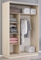 Dulap cu uşi glisante Mobildor-Lux Fox Mirror 130x230 Oak Sonoma (fox6115) imaginea #2 — magazin online Desire.md