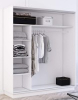 Dulap cu uşi glisante Mobildor-Lux Fox Mirror 170x200 White (fox6429) imaginea #2 — magazin online Desire.md