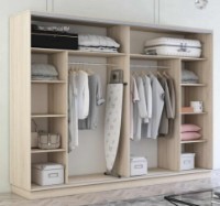 Dulap cu uşi glisante Mobildor-Lux Fox Mirror 310x200 Oak Sonoma (fox7291) imaginea #2 — magazin online Desire.md