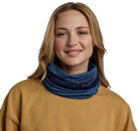 Headwear multifuncțional Buff Merino Move Solid Denim imaginea #3 — magazin online Desire.md